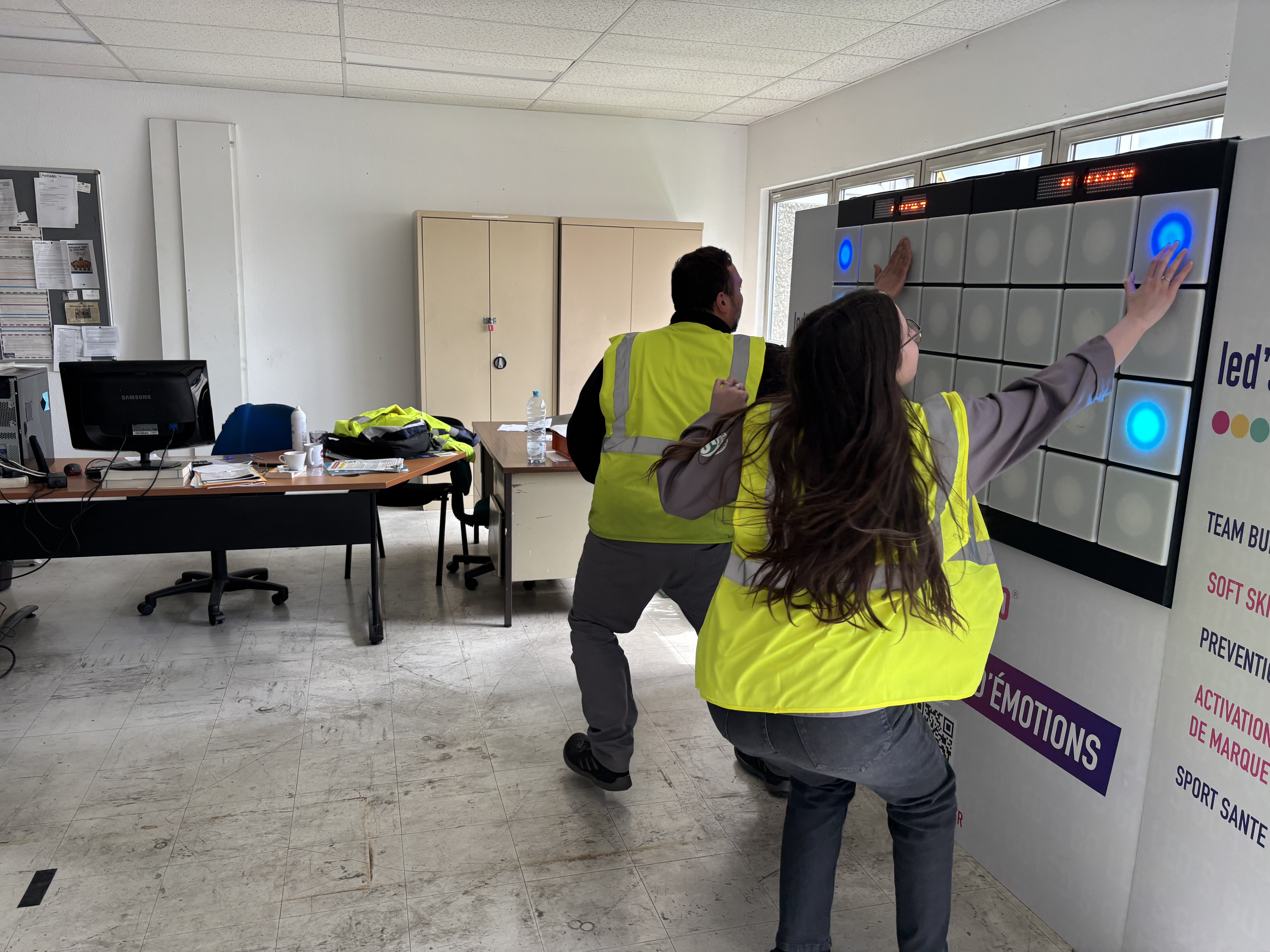 Massage en entreprise