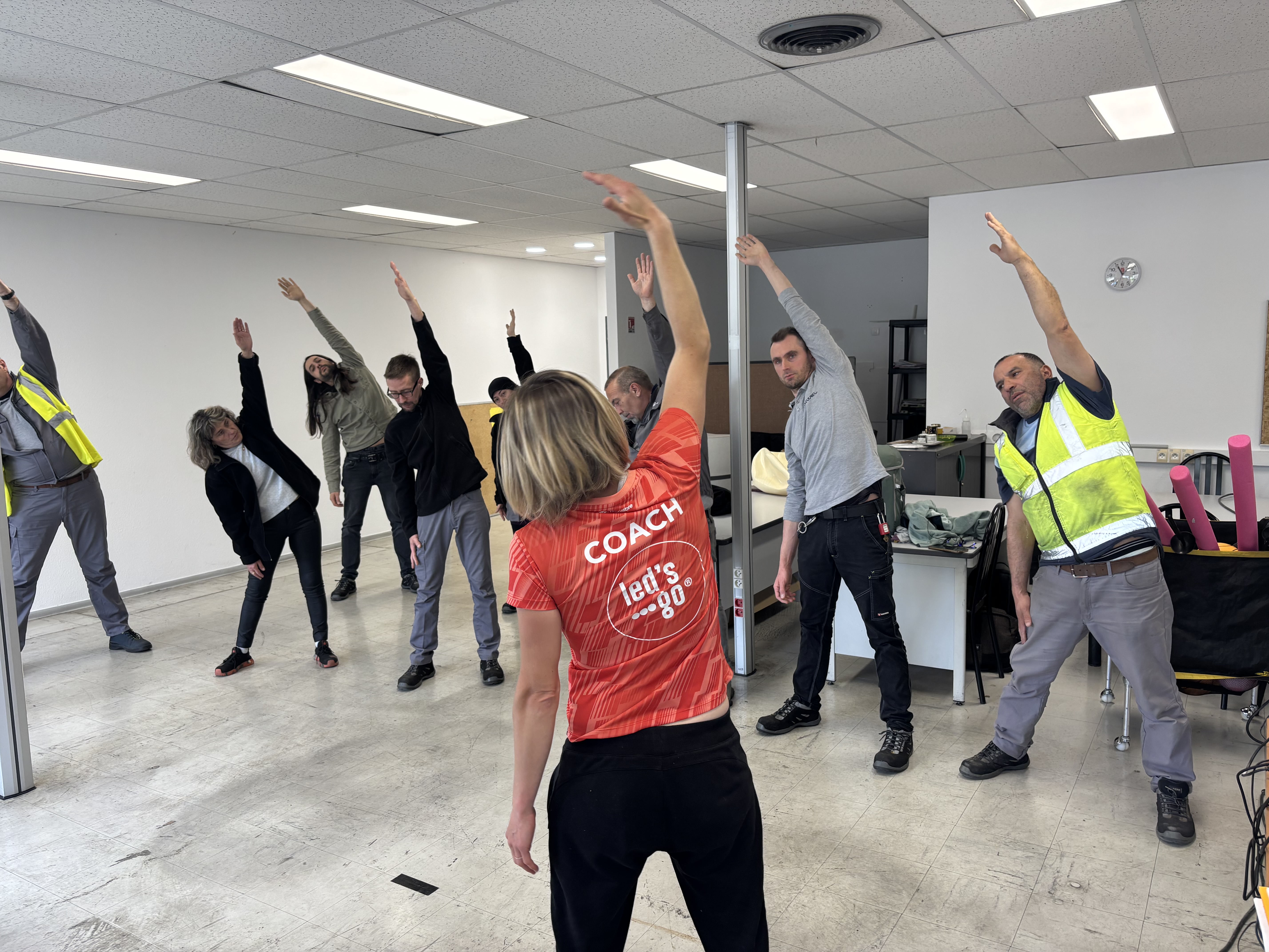 Atelier échauffement